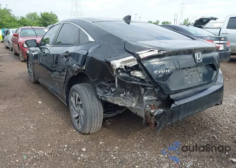 2017 Honda Civic Ex из США, поврежденный, VIN 19XFC2F78HE007573